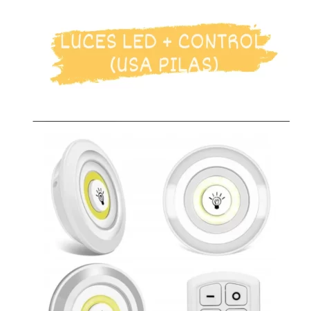 Luces Led (a pilas)