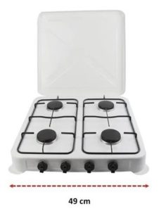 Cocina portátil 4 platos