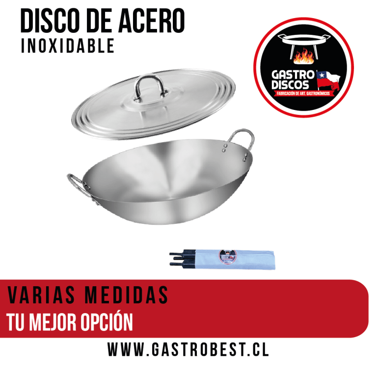 Disco de acero inoxidable