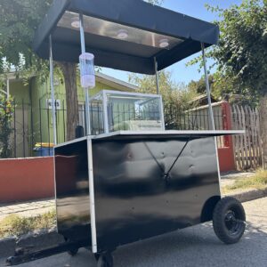 Carrito de mote con huesillo