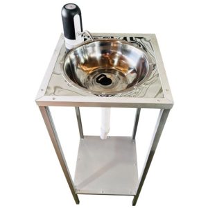 Lavamano portátil con llave eléctrica o monomano